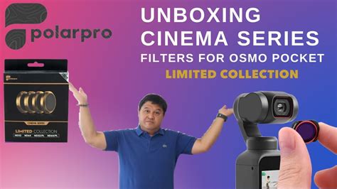 UNBOXING OF POLARPRO CINEMA SERIES AND LIMITED COLLECTION DJI OSMO