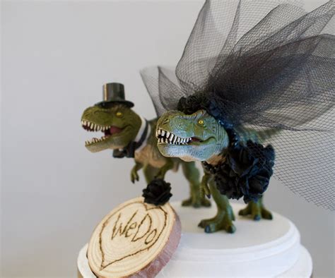 Dinosaur Wedding Cake Topper T Rex Wedding Cake Topper Funny Wedding Cake Topper T Rex Di