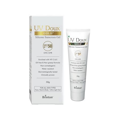 Buy Brinton Uv Doux Silicone Sunscreen Gel For Skin Care