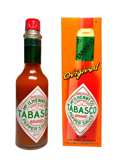 TABASCO RED PEPPER SAUCE ORIGINAL 60ml Molho De Pimenta Vermelha