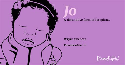 Jo Name Meaning Origin Popularity Girl Names Like Jo Mama Natural