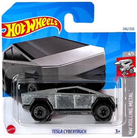 Hot Wheels Tesla Cybertruck HW Rolling Metal Cena Opinie Samochody