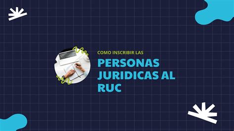 INSCRIPCION AL RUC DE PERSONAS JURIDICAS 2024 YouTube