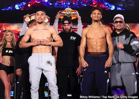 ESPN Weights Teofimo Vs Ortiz Davis Vs Pedraza Latest Boxing