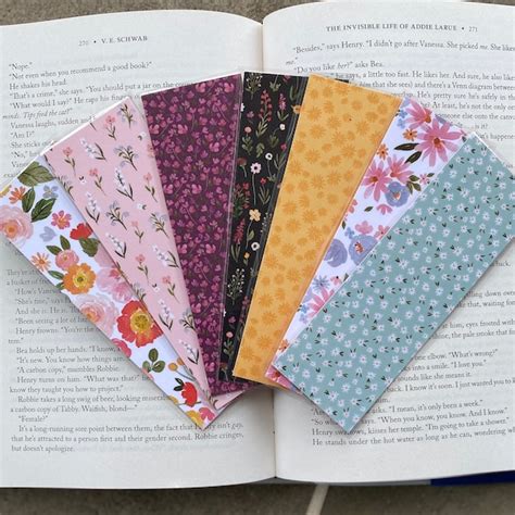 Laminated Bookmark Etsy