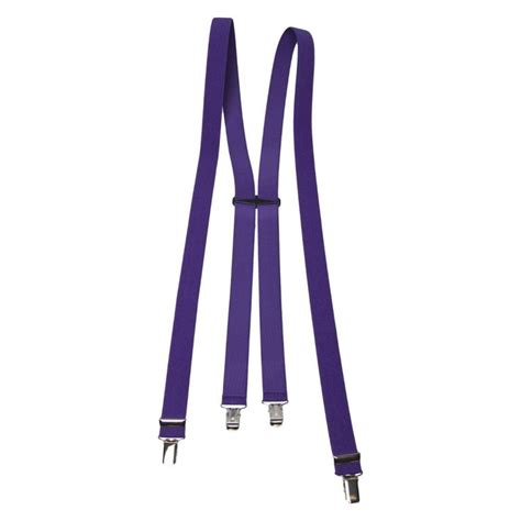 Buy dark purple braces for trousers