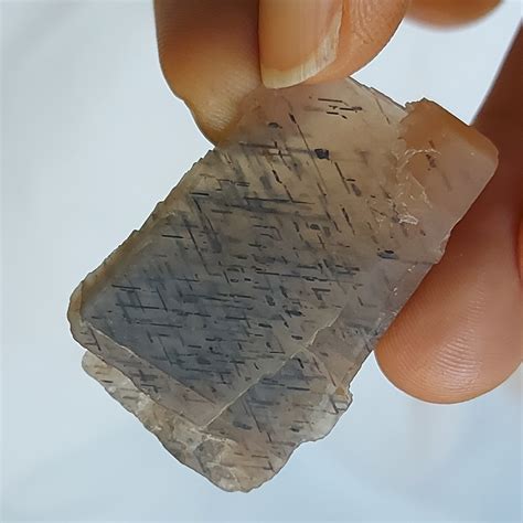 Vivid Rainbow Lattice Sunstone Specimen Sliced