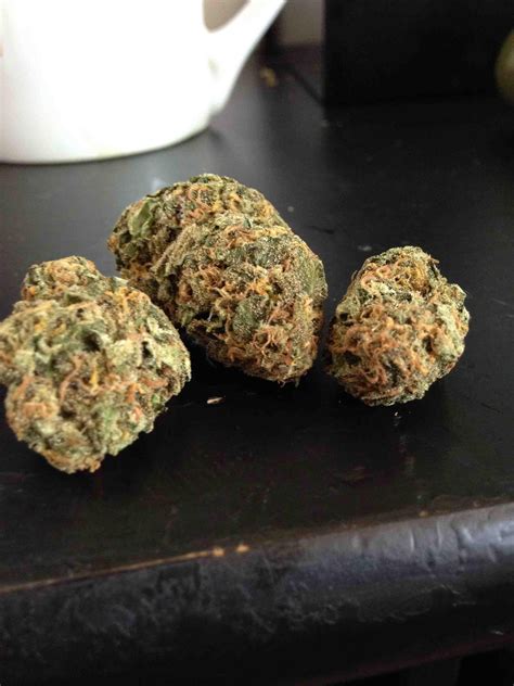 weed looks good, but smells like shit! like a bale of hay died and