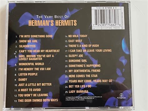 THE VERY BEST OF HERMAN S HERMITS AUDIO CD in YO13 Dale für 1 96