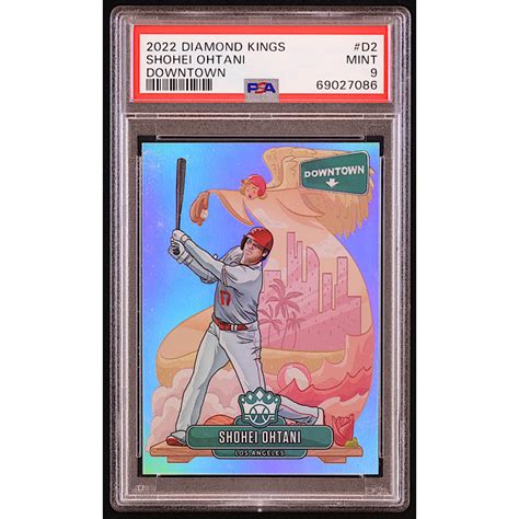 Shohei Ohtani 2022 Diamond Kings Downtown 2 PSA 9 Pristine Auction