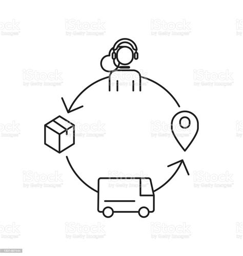 Supply Chain Icon Stock Illustration Download Image Now Box