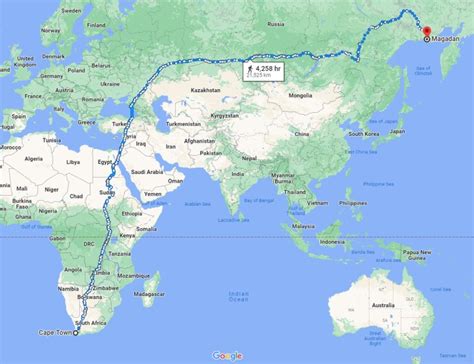 The Longest Walkable Road In The World Miles Long