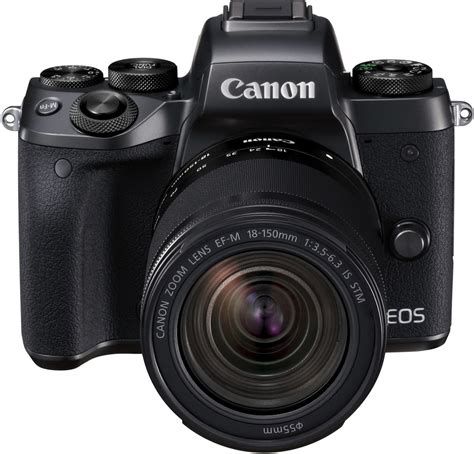 Best Buy Canon EOS M5 Mirrorless Camera With EF M 18 150mm Telephoto