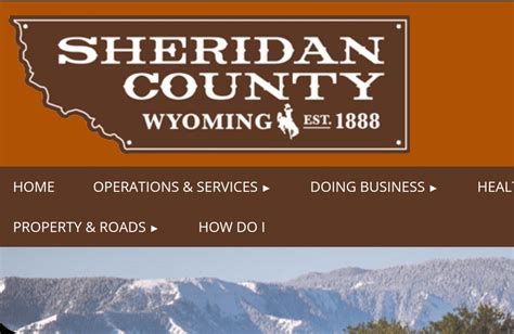 Sheridan County To Redesign Its Website Sheridan Media