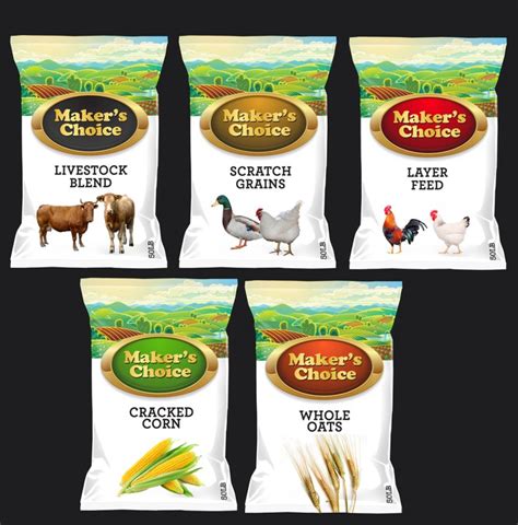 Maker's Choice Feed Bag Design | Product packaging contest