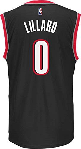 Damian Lillard Portland Trail Blazers Adidas Nba Replica Jersey Black