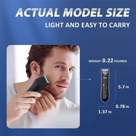 Dsp Body Hair Trimmer For Men Waterproof Razor For Men Pubic Hair Women