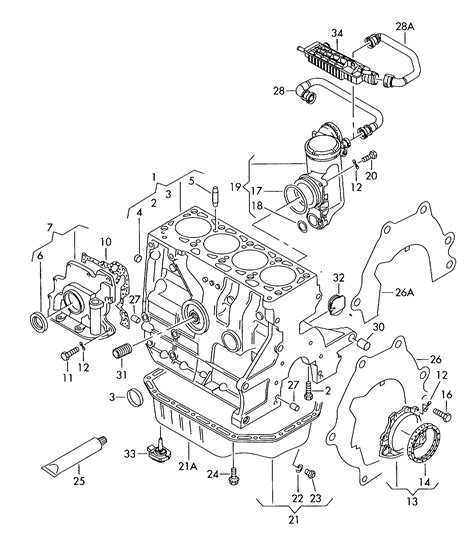 Volkswagen Golf Plus 2012 2014 Oil Sump Cylinder Block With Pistons Crankshaft And