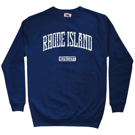 Rhode Island Represent Sweatshirt Men S M L Xl 2x Etsy Uk