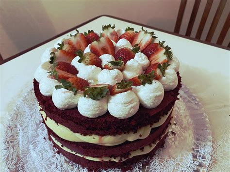 Naked Cake Strawberry Delicious Free Photo On Pixabay Pixabay