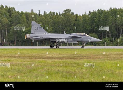 The Swedish Air Force's Gripen jet fighter Stock Photo - Alamy