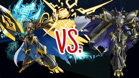 Digital Master World Digimon Alphamon Ouryuken Vs Alphamon Youtube