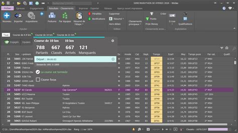 Wiclax Logiciel De Chronom Trage Et De Classement