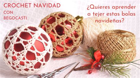 Bola de Navidad Crochet Tutorial crochet Fácil paso a paso Begocasti