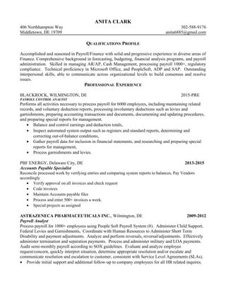 Clark Anita Resume Pdf