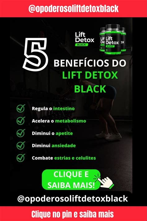 Me siga para receber mais informações sobre o LIFT Detox Black Detox