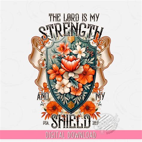 Lord Is My Strength Etsy