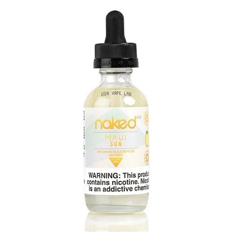 Naked Maui Sun 60ml Vape Expresso