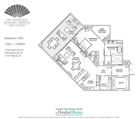 The Residences at Mandarin Oriental Floor Plans, Luxury Condos in Boca Raton, Florida