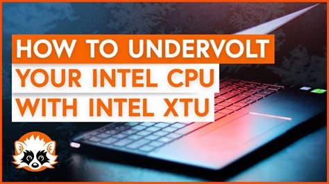 Undervolting Your Intel CPU Laptop Desktop With XTU For LOWER TEMPS