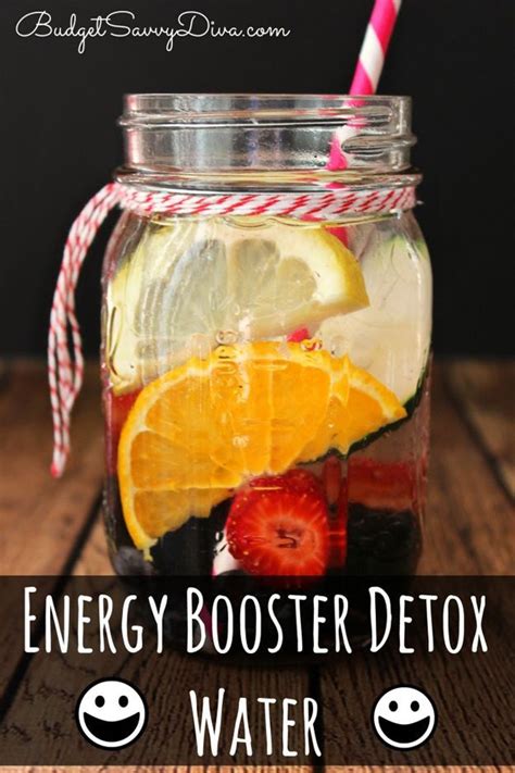 Energy Boosting Drinks Energy Boost Detox Water How To Make Simple Diy Detox Water By Diy