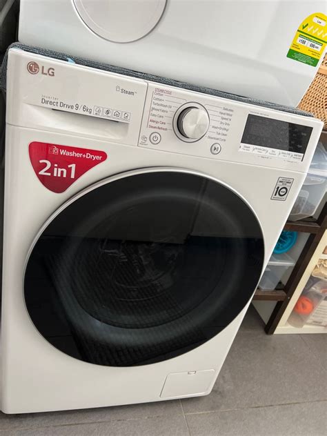 Lg 2 In 1 Washer And Dryer Fv1409h3w 5 Year Warranty Tv And Home