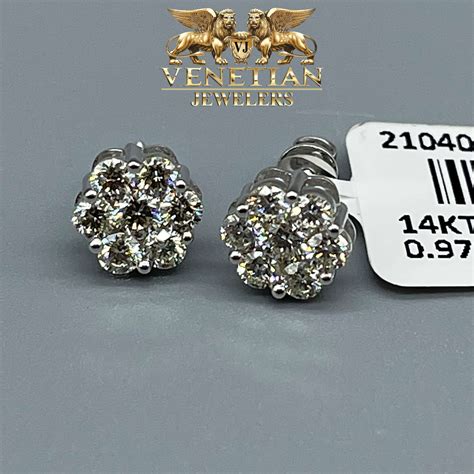 14KT VVS Diamond Earrings – VJ Diamond Sanford Orlando