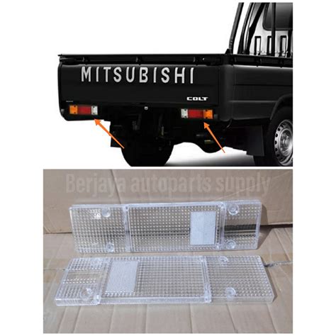 PUTIH Mika Glass Rear Stop Light Mitsubishi L300 Crystal White Shopee