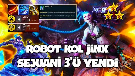 ROBOTTAN KOLLARI VAR JİNX LADYWOLFYA TFT YouTube