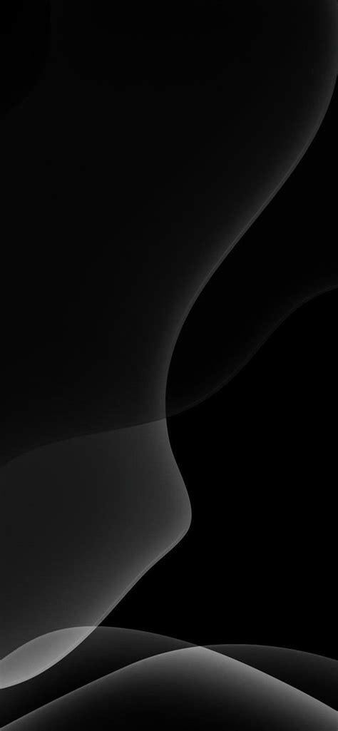 An Abstract Black And White Background With Wavy Lines