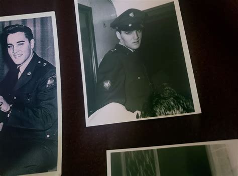 ELVIS PRESLEY RARE ELVIS IN THE ARMY PHOTOS SET OF RARE PHOTOS ...