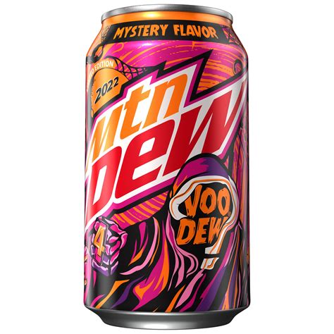 Mountain Dew Limited Edition Voodew Mystery Flavor Soda Smartlabel