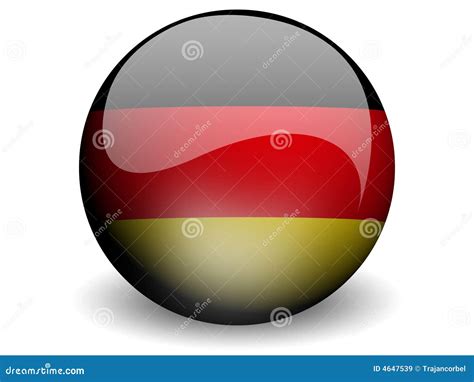 Round Flag Of Germany Stock Illustration Illustration Of Europe 4647539