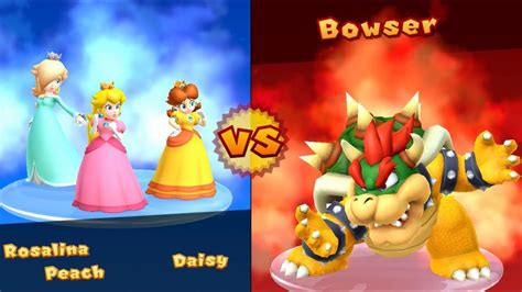 Mario Party 10 Rosalina Vs Peach Vs Daisy Chaos Castle Youtube