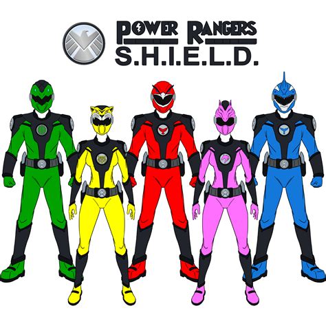 Comm Power Rangers S H I E L D By Ramendriver On Deviantart