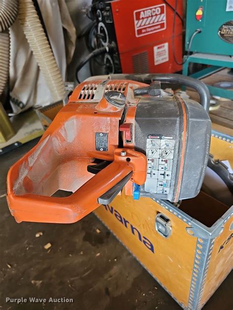 Husqvarna Partner K950 Ring Concrete Saw In Topeka KS Item NU9279