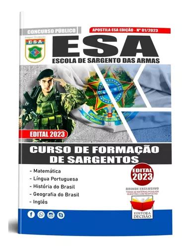 Concurso Esa Escola De Sargento Das Armas Curso De Formação De