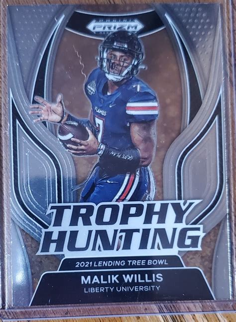 Prizm Draft Picks Malik Willis Trophy Hunting Ebay