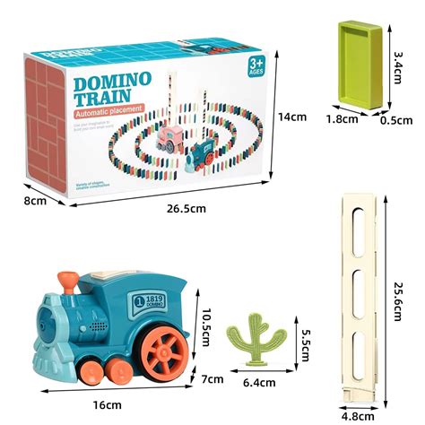 Zabawka Kolejka Poci G Uk Adaj Cy Klocki Domino Heckermann X