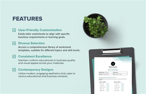 Math Worksheet Template in Word - Download | Template.net